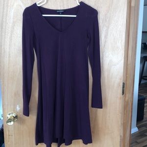 Express long sleeve dress